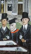Xie An Sake and Vanzetti's Passion Spain oil painting artist
